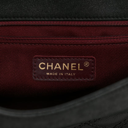 Chanel Calfskin Quilted Flap Black 5 of 9
