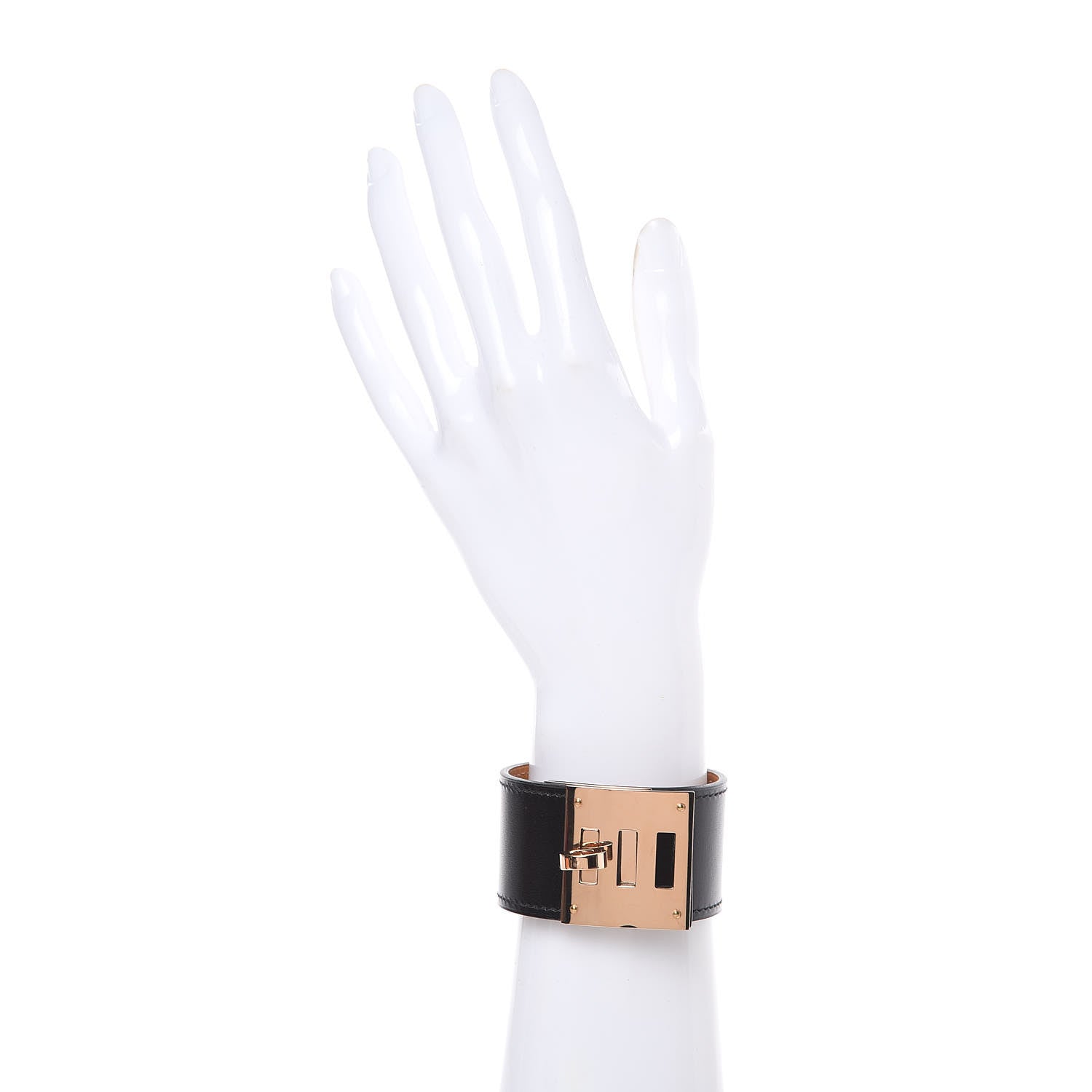 Hermes Box Kelly Dog Bracelet T3 Black 2 of 6