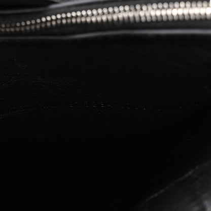 Balenciaga Smooth Calfskin Large Bel Air Carry All Bag Black 7 of 10