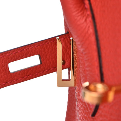 Hermes Togo Birkin 30 Geranium 28 of 31