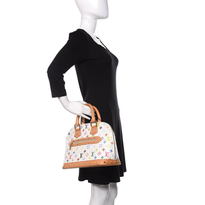 Louis Vuitton Monogram Multicolor Alma White 2 of 10