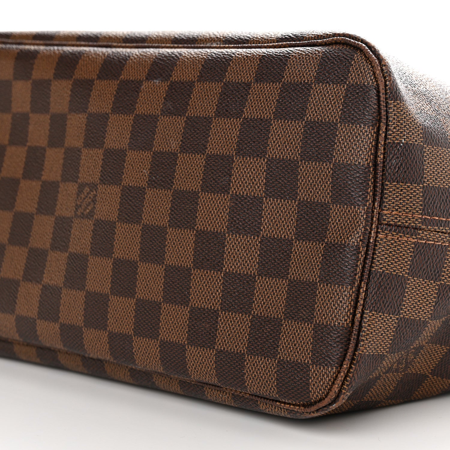 Louis Vuitton Damier Ebene Neo Neverfull MM Rose Ballerine 9 of 12