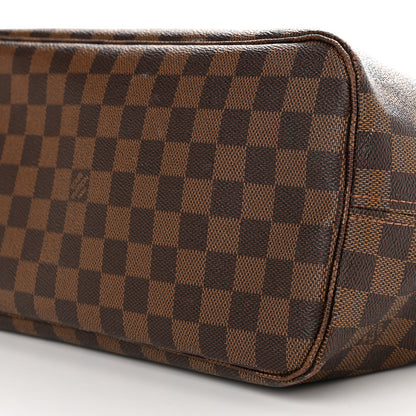 Louis Vuitton Damier Ebene Neo Neverfull MM Rose Ballerine 9 of 12