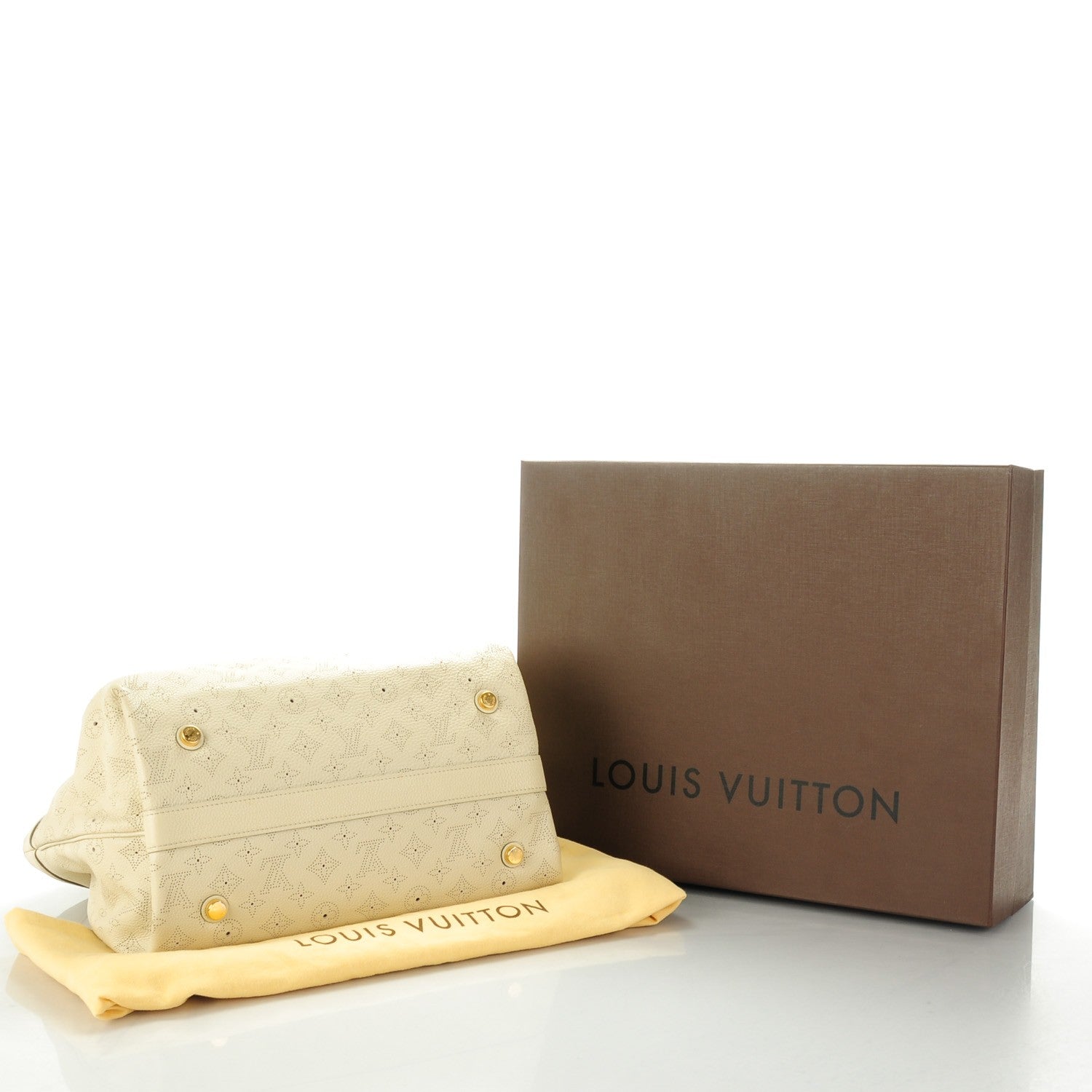Louis Vuitton Mahina Cirrus MM Lin 4 of 7