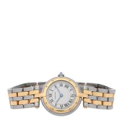 Cartier Stainless Steel 18K Yellow Gold 24mm Panthere Vendome Quartz Watch 2 of 5