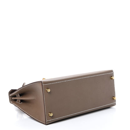 Hermes Epsom Kelly Sellier 28 Etoupe 3 of 10