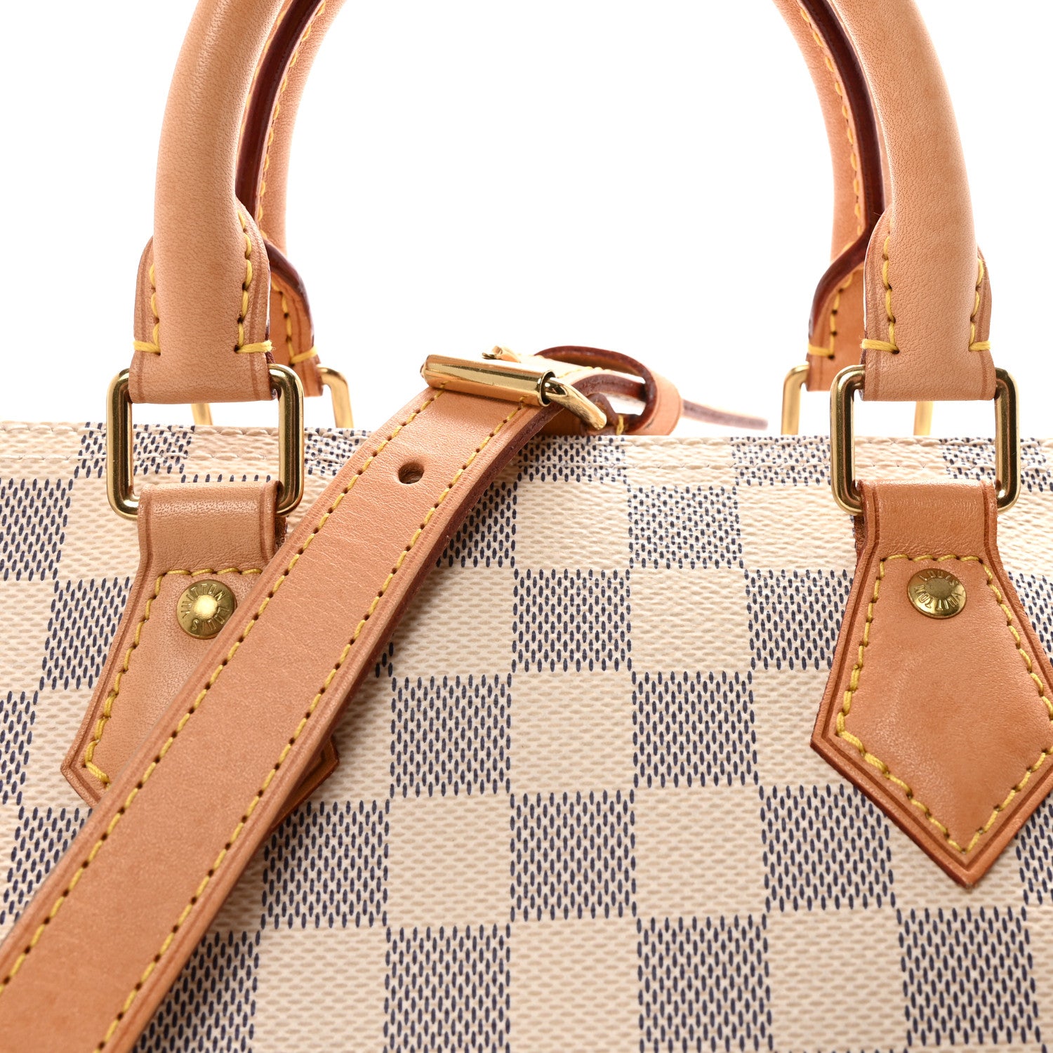 Louis Vuitton Damier Azur Speedy Bandouliere 25 8 of 10