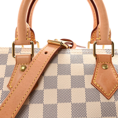 Louis Vuitton Damier Azur Speedy Bandouliere 25 8 of 10