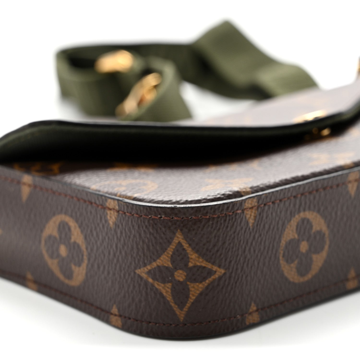 Louis Vuitton Monogram Felicie Strap & Go Kaki 8 of 10