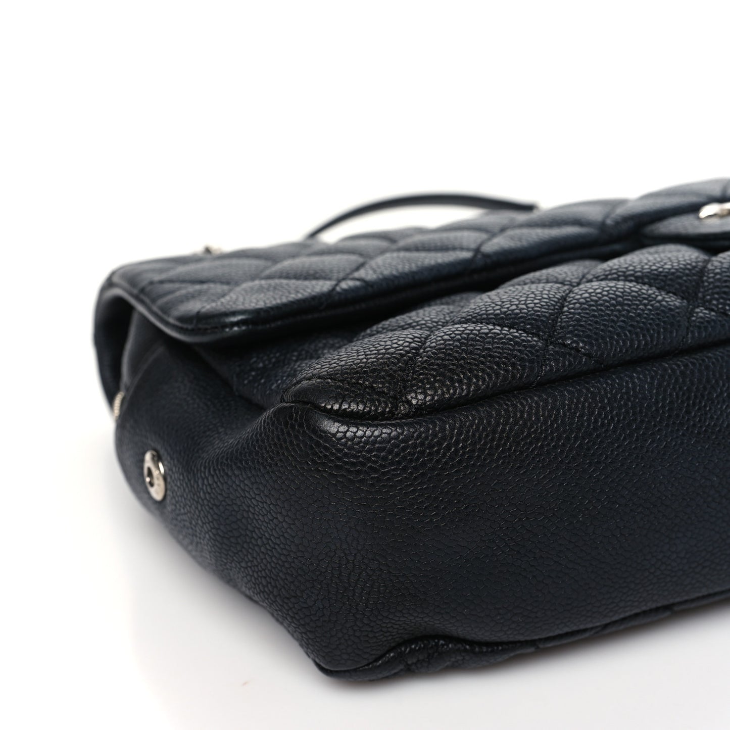 Caviar Quilted Jumbo Easy Flap Black
