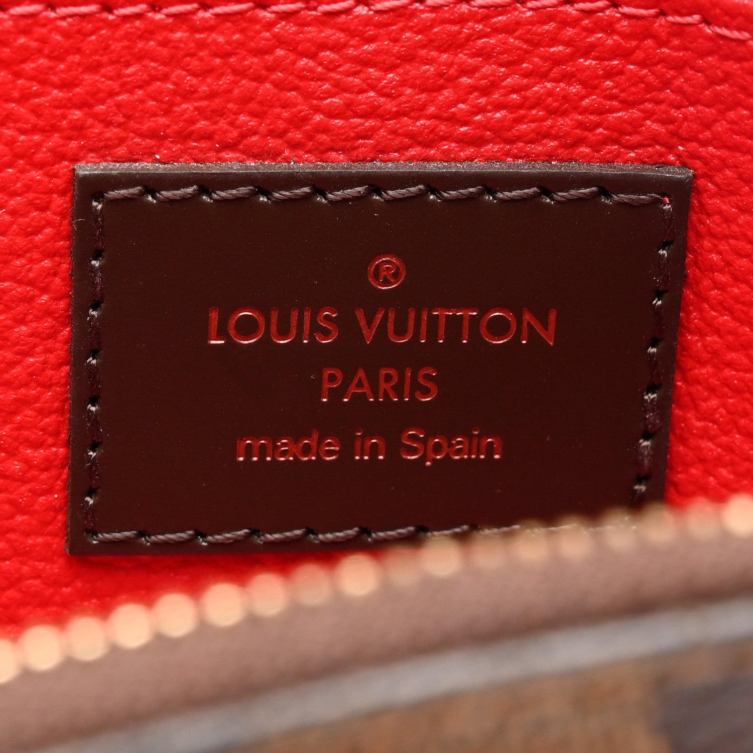 Louis Vuitton Damier Ebene Cosmetic Pouch 6 of 9