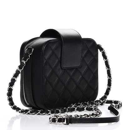 Chanel Caviar Mini Camera Case Bag Black 3 of 8