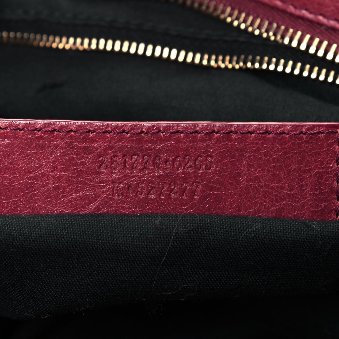 Agneau Giant 12 Rose Gold Hardware City Cassis