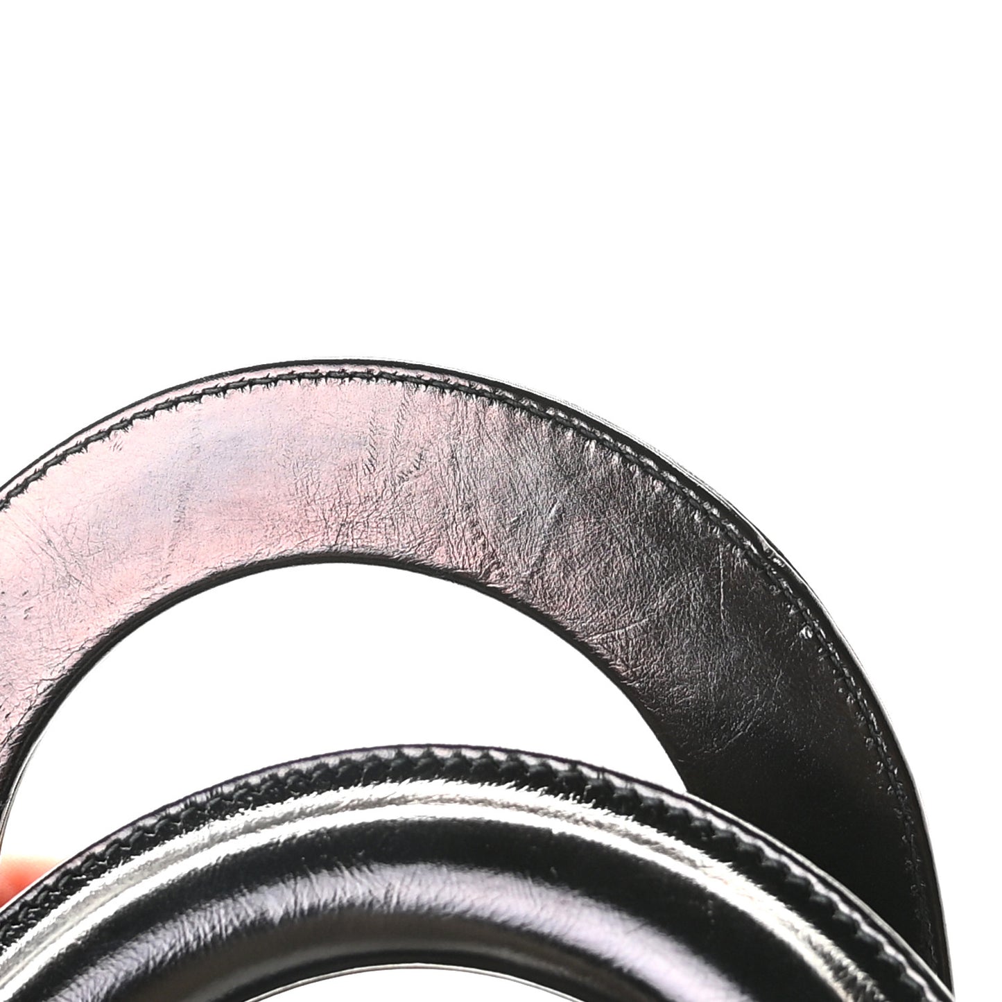 Crinkled Patent Cannage Small Lucky Badges My Lady Dior Black
