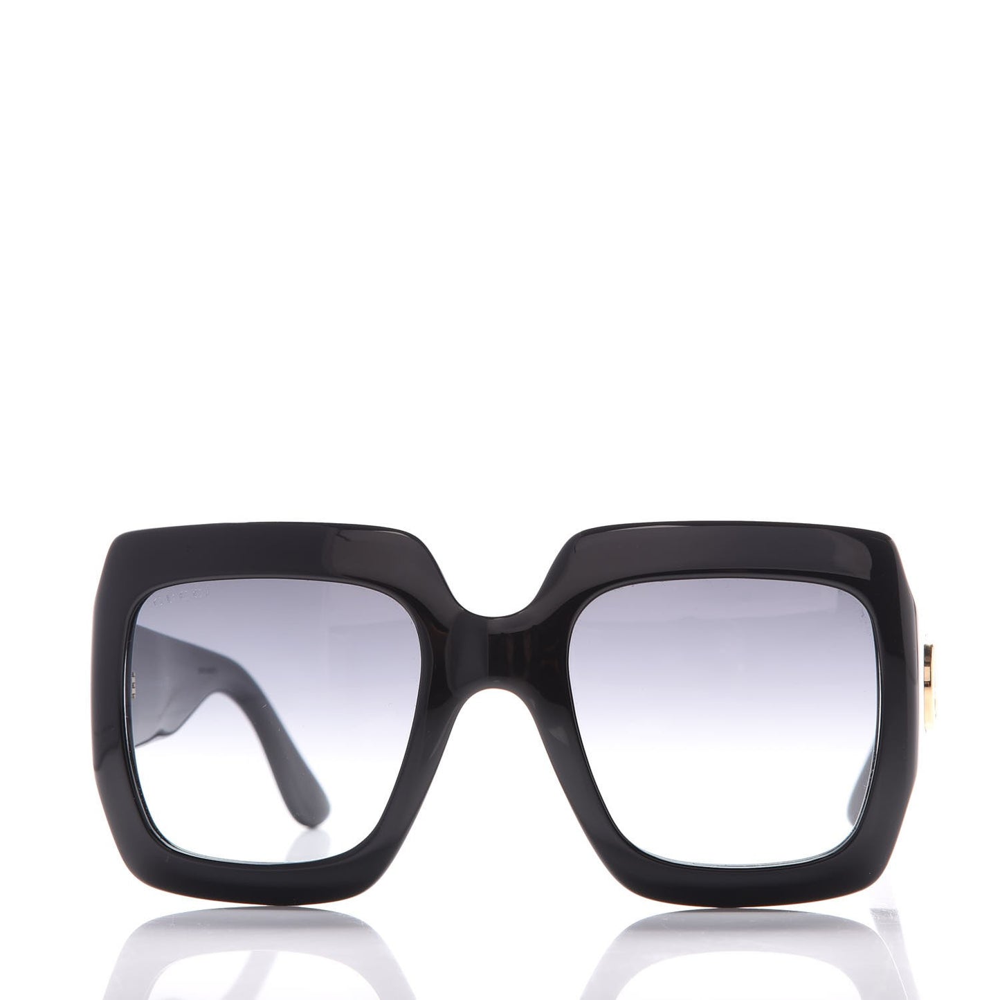 Acetate Square Frame Sunglasses GG0053S Black