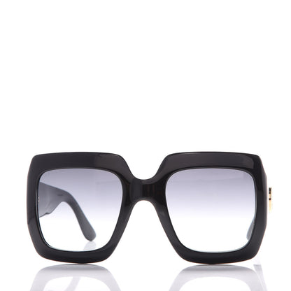 Gucci Acetate Square Frame Sunglasses GG0053S Black 4 of 8