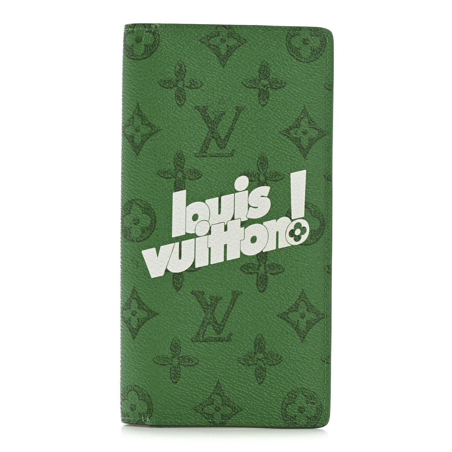 Louis Vuitton Vintage Monogram Brazza Wallet Green 1 of 8
