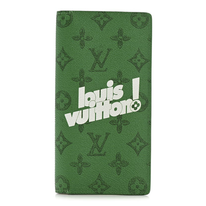 Louis Vuitton Vintage Monogram Brazza Wallet Green 1 of 8