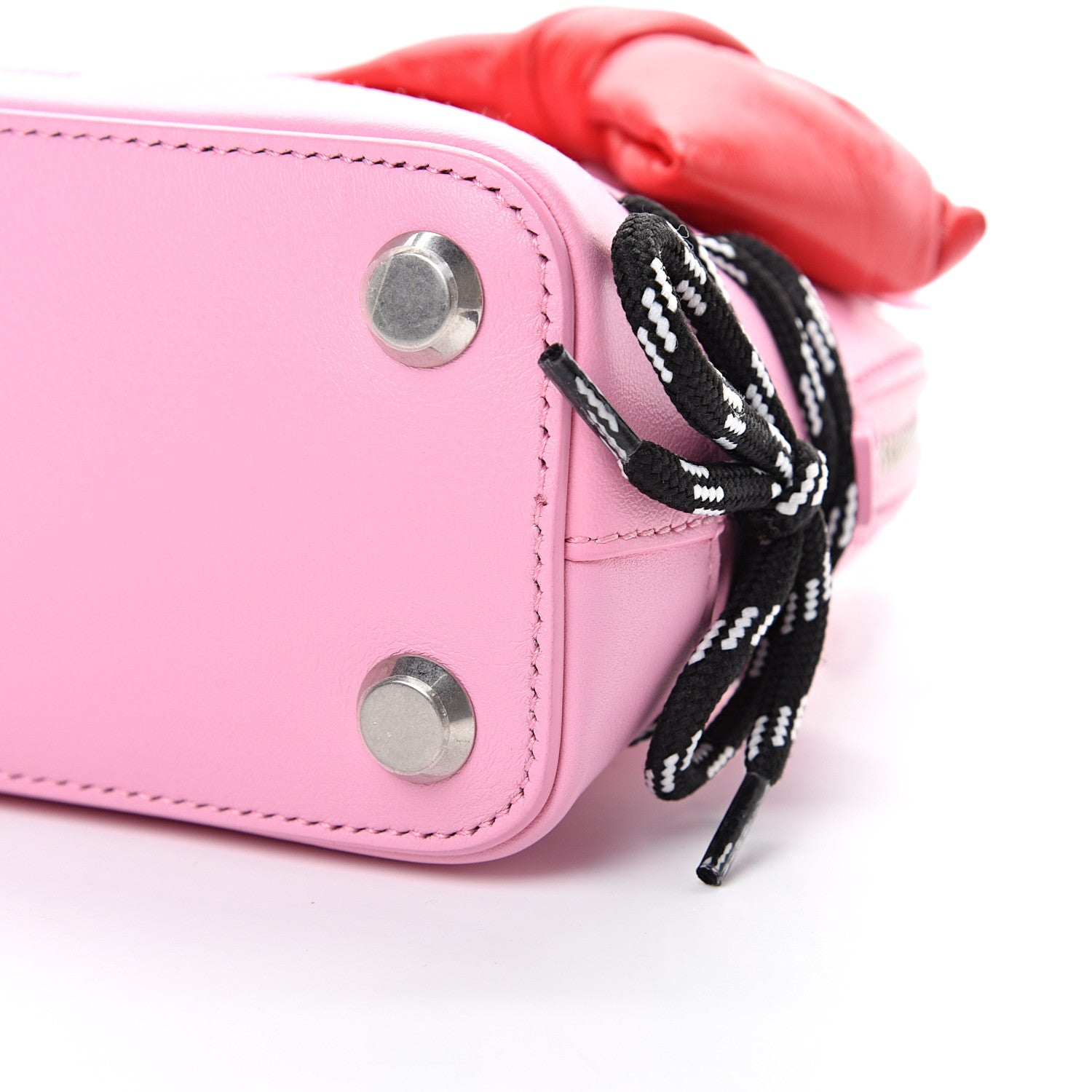 Balenciaga Calfskin Hello Kitty XXS Ville Top Handle Bag Pink 11 of 11