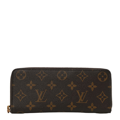 Louis Vuitton Monogram Clemence Wallet Fuchsia 1 of 10