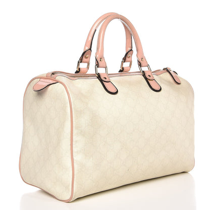 Gucci GG Plus Monogram Mermaid Medium Joy Boston Off White 3 of 17