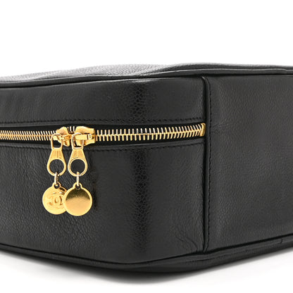 Chanel Caviar Timeless CC Vanity Case Black 11 of 12