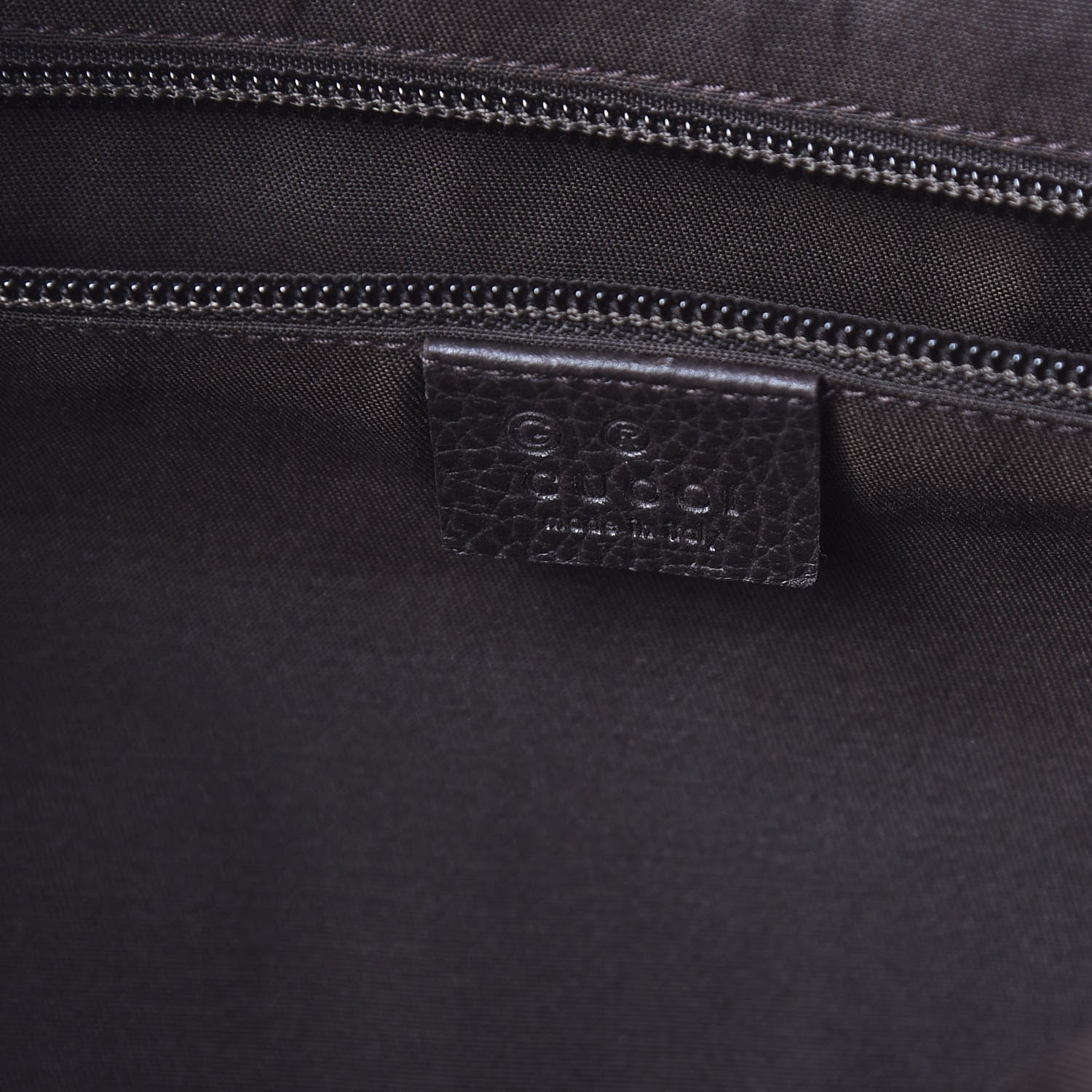 Gucci Crystal Monogram Backpack Dark Brown 7 of 11