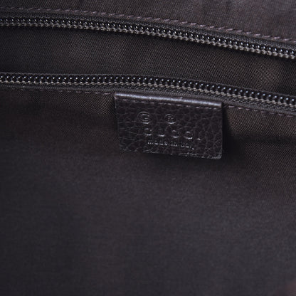 Gucci Crystal Monogram Backpack Dark Brown 7 of 11