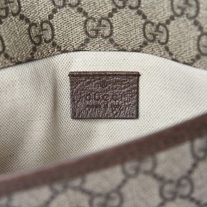 Gucci GG Supreme Monogram Neo Vintage Web Belt Bag Brown 6 of 10