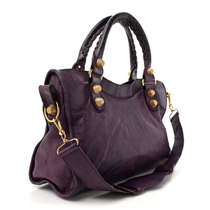 Balenciaga Agneau Giant 21 Gold Hardware City Raisin 4 of 16