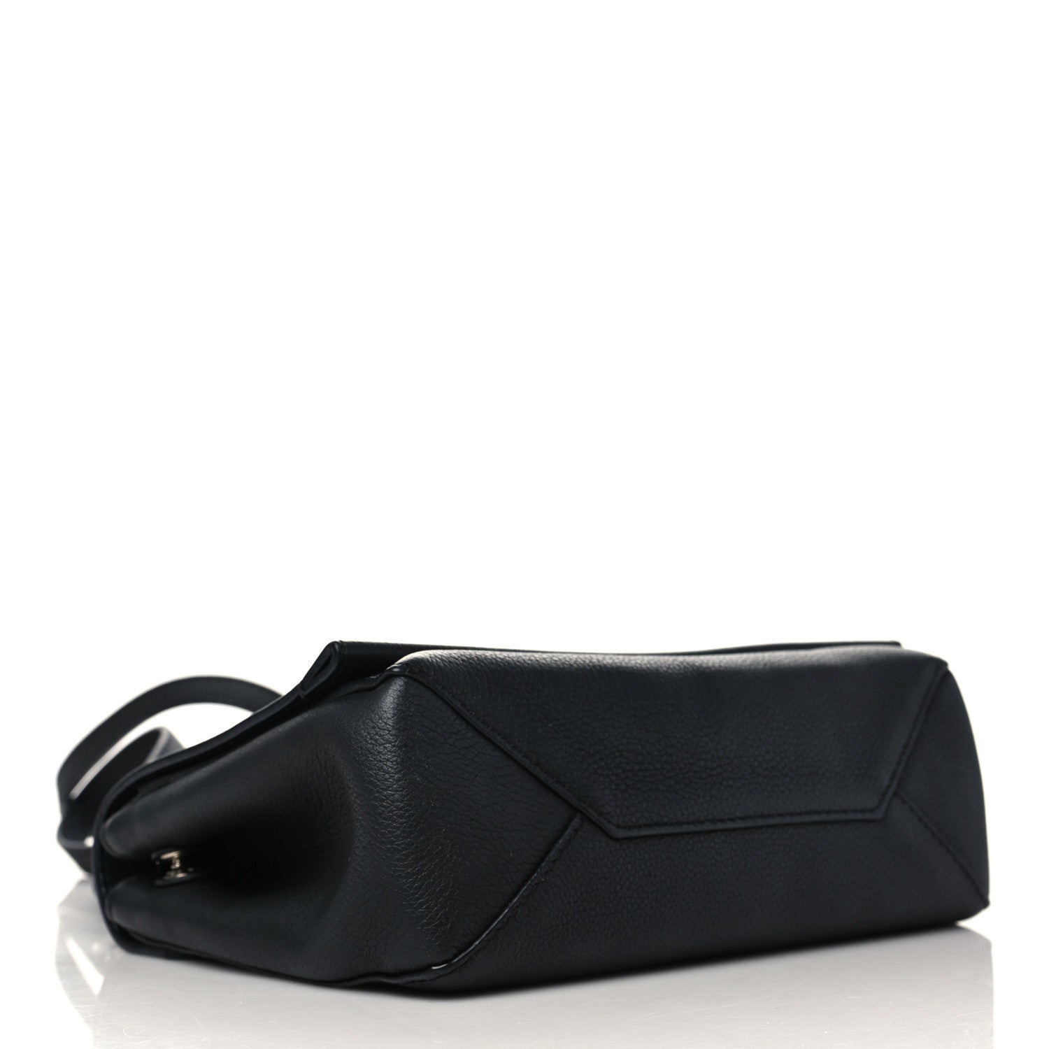 Louis Vuitton Calfskin Lockme II Chain Bag BB Black 4 of 7