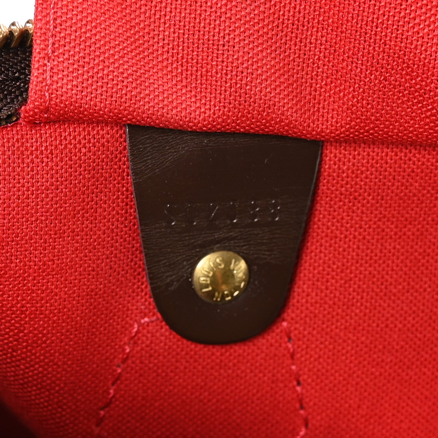 Louis Vuitton Damier Ebene Speedy 35 7 of 11