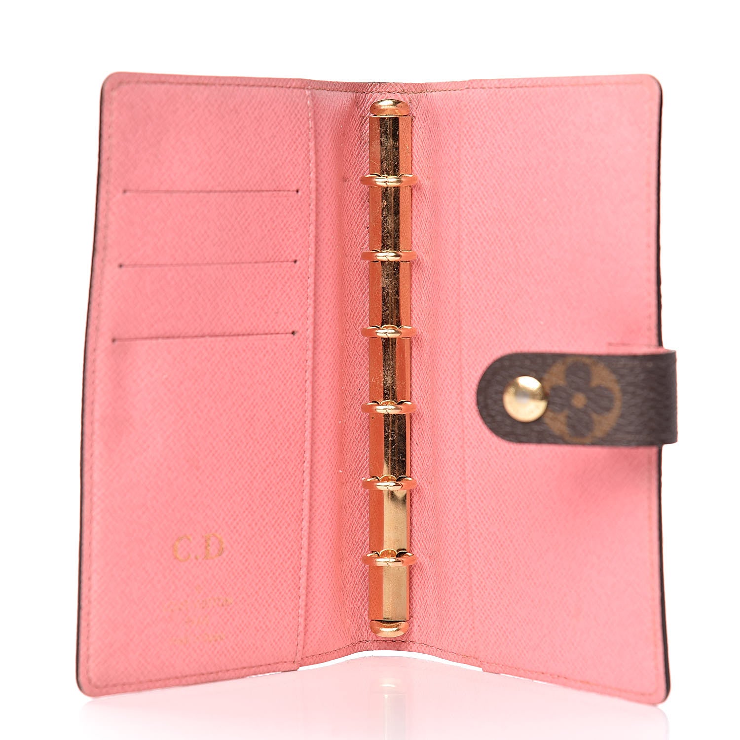Louis Vuitton Monogram Illustre Small Ring Agenda Rose 5 of 12