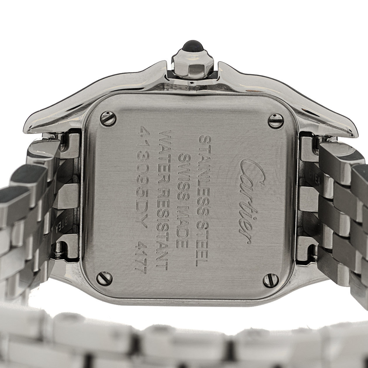 Stainless Steel Diamond 22mm Panthere Quartz Watch