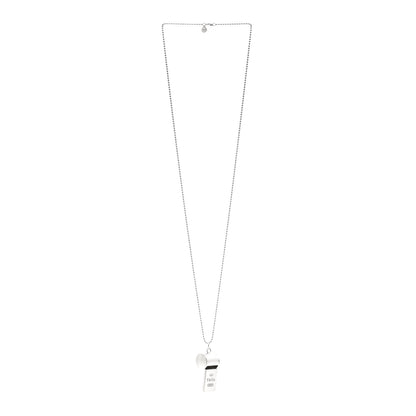 Tiffany Sterling Silver 1837 Whistle Pendant Necklace 3 of 4