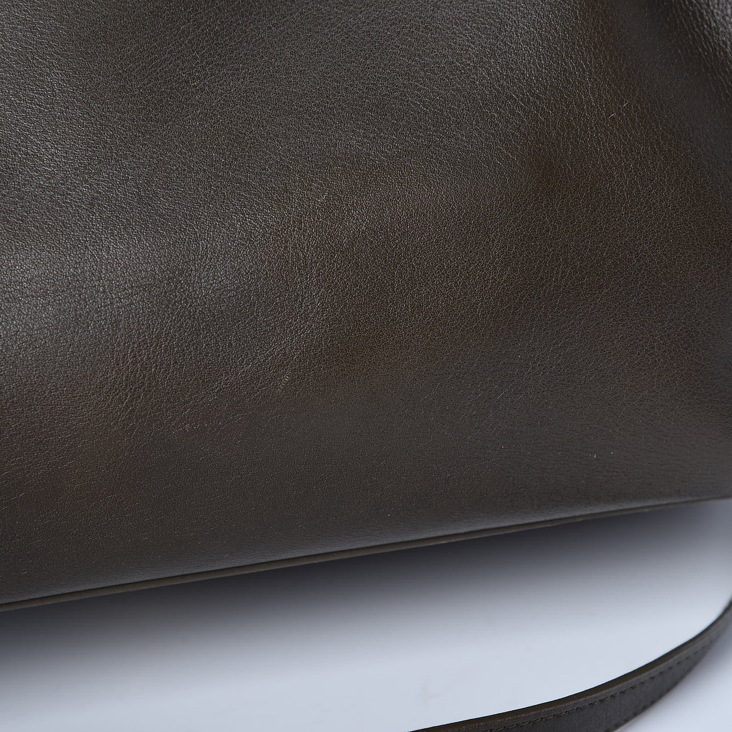 Calfskin Small Classic Y Cabas Green