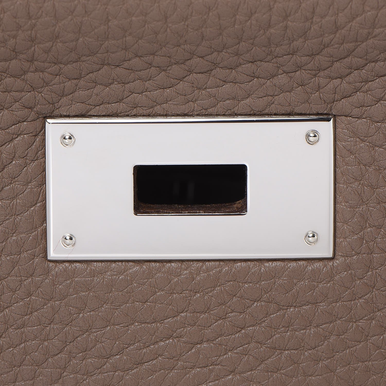 Hermes Taurillon Clemence Retourne Kelly 40 Etoupe 22 of 36