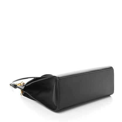 Givenchy Calfskin Large Whip Top Handle Shoulder Bag Black 4 of 9