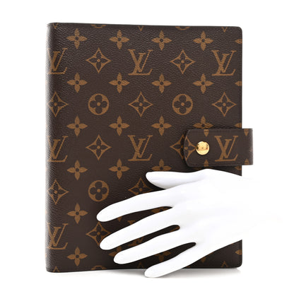 Louis Vuitton Monogram Large Ring Agenda Cover 2 of 6
