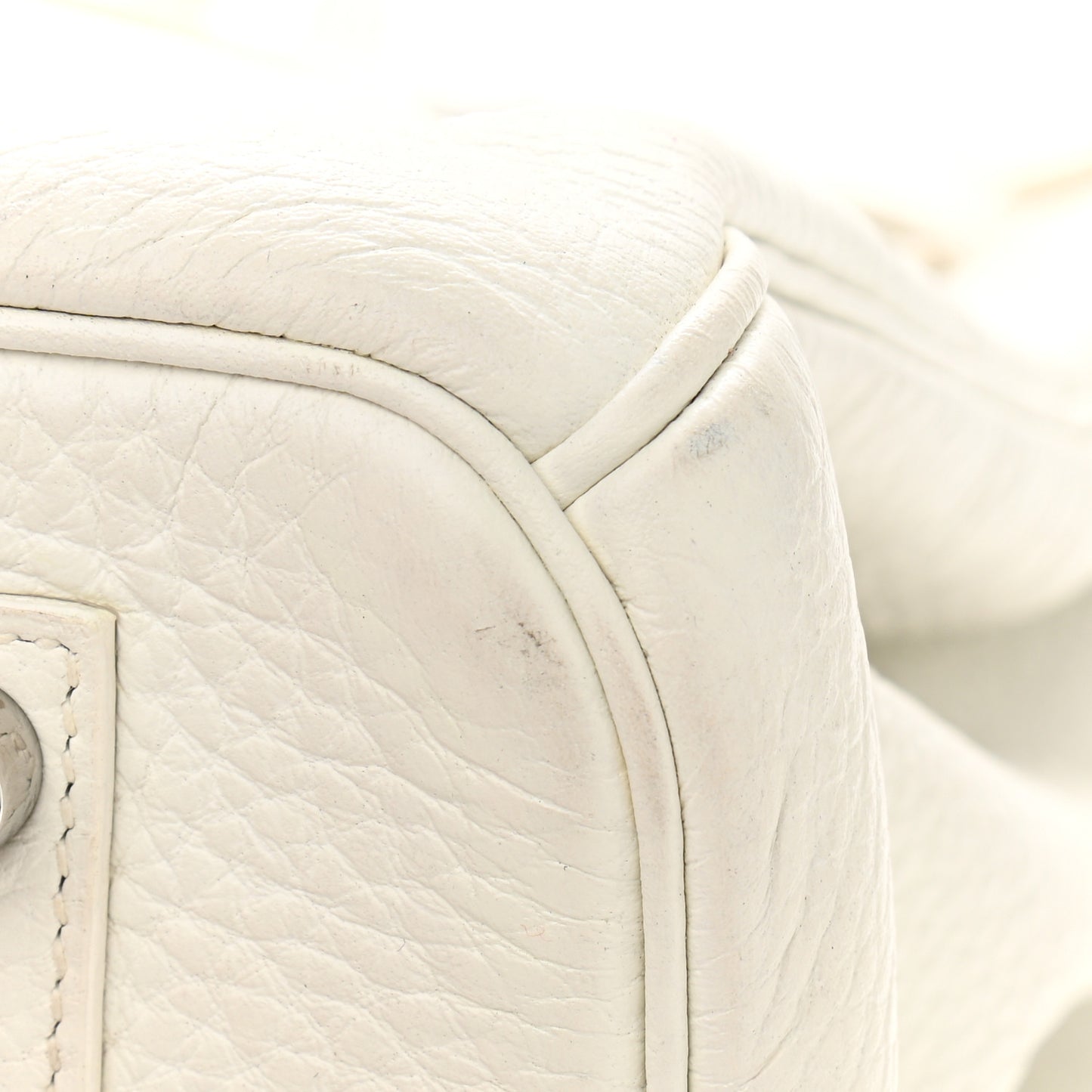 Taurillon Clemence Birkin 35 White