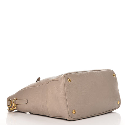 Prada Vitello Daino Tote Pomice 4 of 7