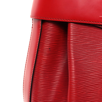 Louis Vuitton Epi Sac D'Epaule GM Castillan Red 10 of 12