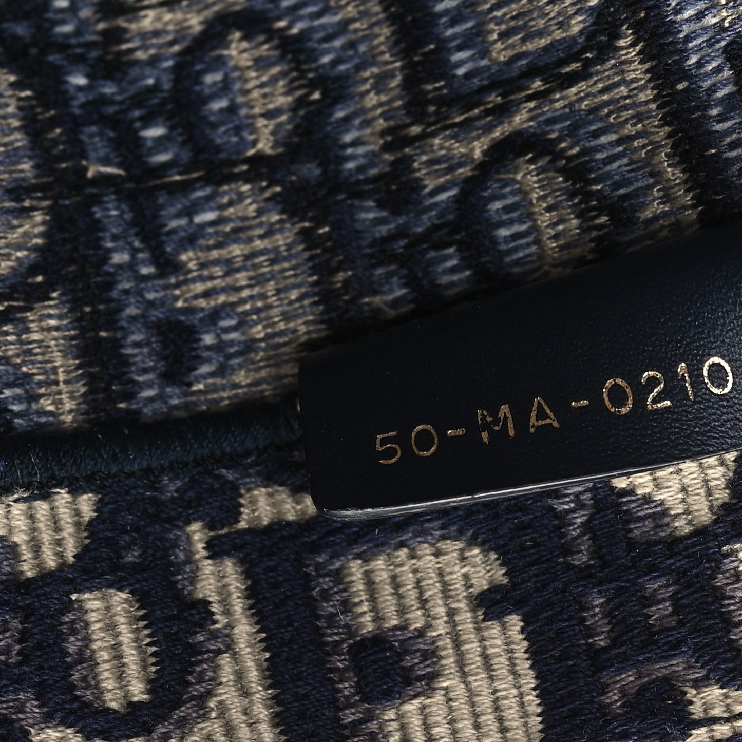 Oblique Large Book Tote Blue Multicolor