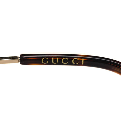 Gucci Web Aviator Sunglasses GG0062S Green Red 7 of 8