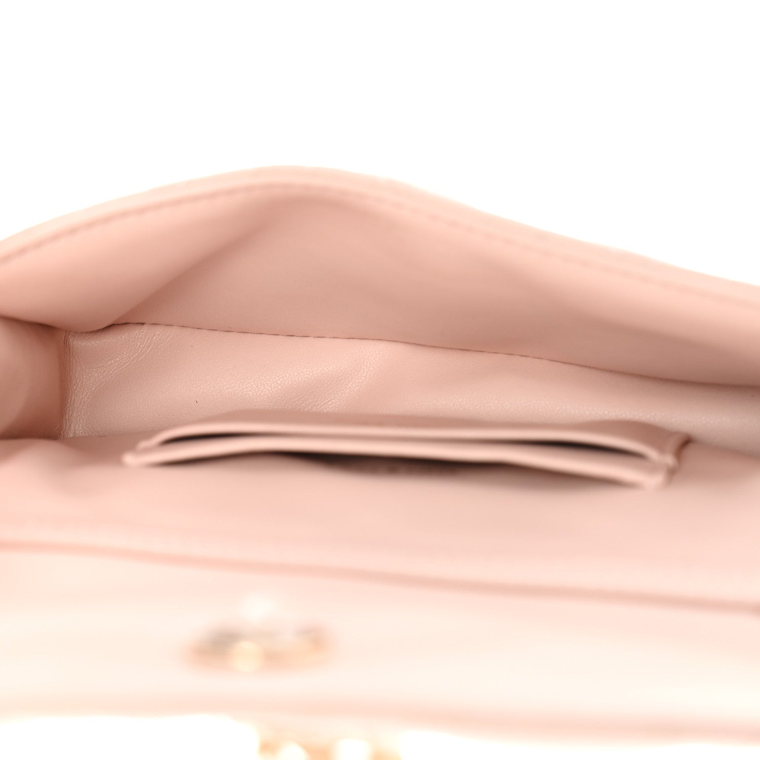Christian Dior Lambskin Cannage Dior Talk Phone Pouch Rose Poudre 4 of 10