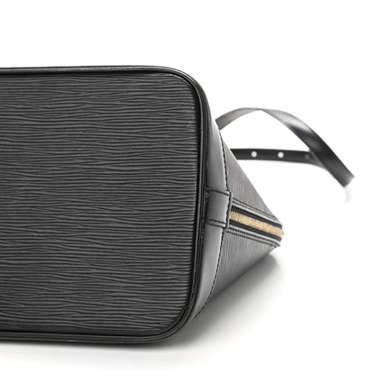 Louis Vuitton Epi Alma PM Black 6 of 19