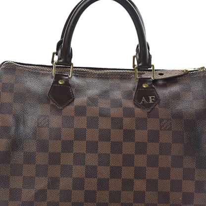 Louis Vuitton Damier Ebene Speedy 30 7 of 14