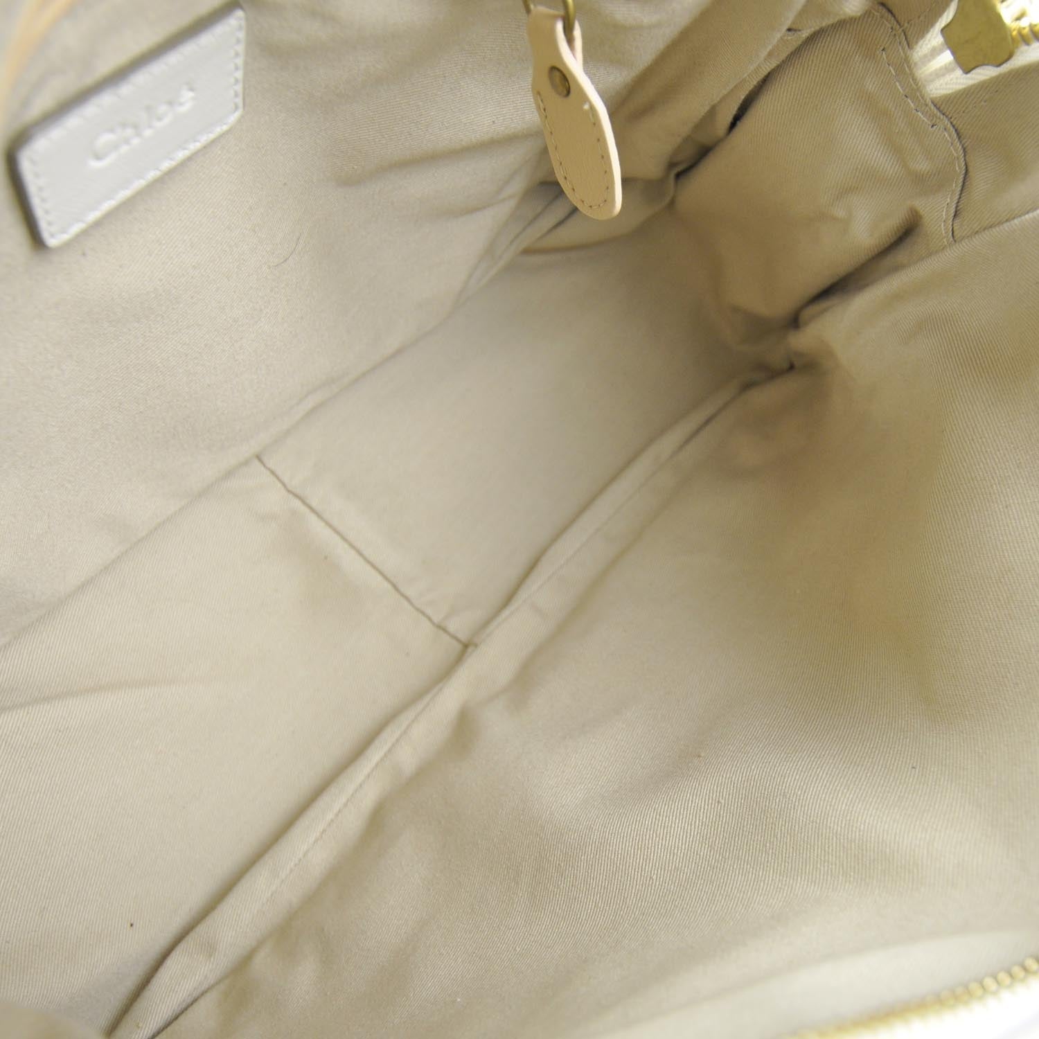 Chloe Calfskin Medium Paraty Cream 6 of 11