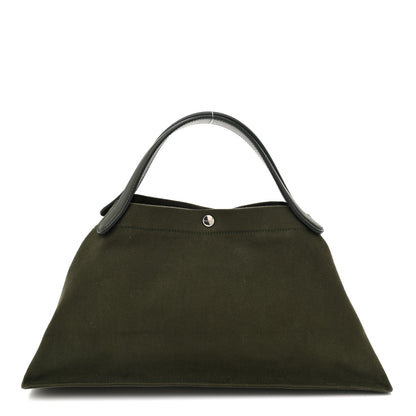 The Row Cotton Twill East West Idaho Tote Green 1 of 9