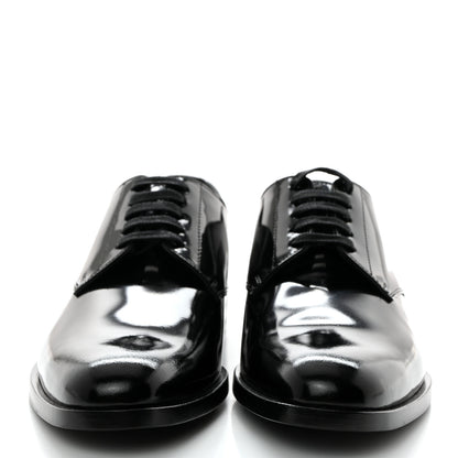 Saint Laurent Patent Calfskin Montaigne 25 Uniform 37.5 Black 2 of 9